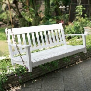 Ayunan Kayu Taman Alston Minimalis