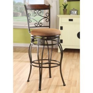 Kursi Bar Besi Minimalis Swivel