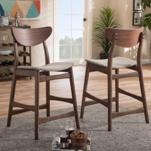 Kursi Bar Kayu Minimalis Baxton