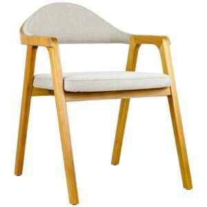 Kursi Cafe Kayu Unik Armchair Minimalis