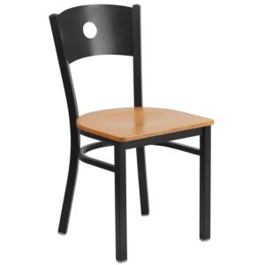 Kursi Kayu Restoran Circle Murah