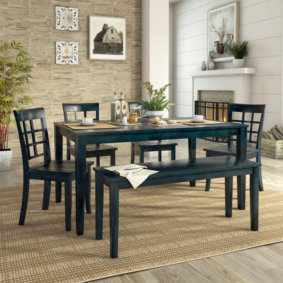 Kursi Makan Minimalis Denim 1 Kursi Makan Minimalis Denim