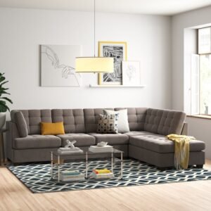 Kursi Sofa Sudut Mewah Giovanny Ruang TV