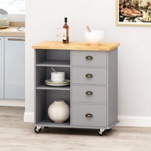 Meja Dorong Minimalis Cart