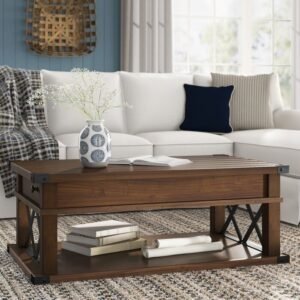 Meja Kursi Tamu Sofa Bridget Kayu