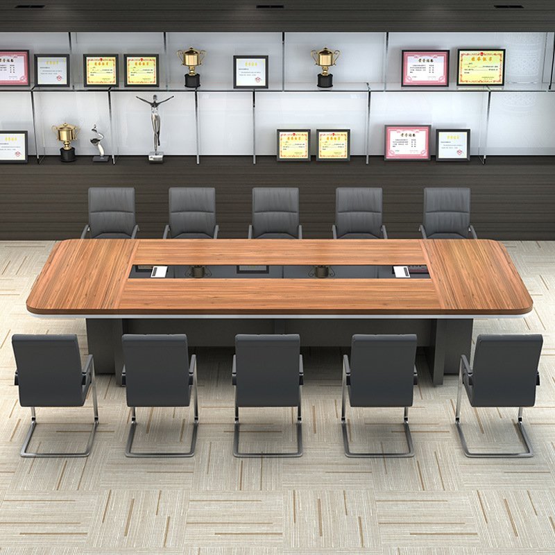 Meja Rapat Minimalis Panjang Meeting Kantor 10 Orang