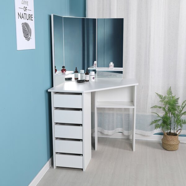 Meja Rias Simple Minimalis Fione 2 Meja Rias Simple Minimalis Fione - Gambar 2