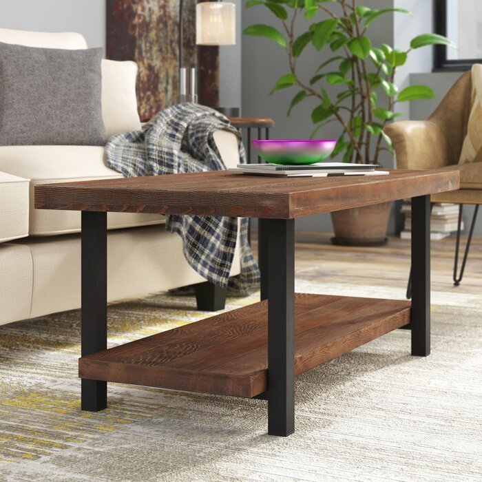 Meja Sofa Kayu Nance Modern 2 Meja Sofa Kayu Nance Modern - Gambar 2