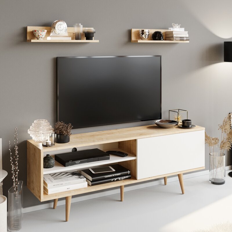 Meja TV Minimalis Kayu Maranto 5 Meja TV Minimalis Kayu Maranto - Gambar 5