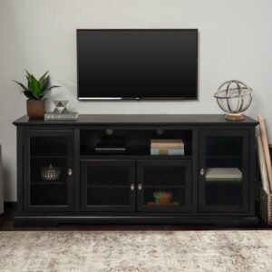 Meja TV Minimalis Terbaru Highboy Kaca