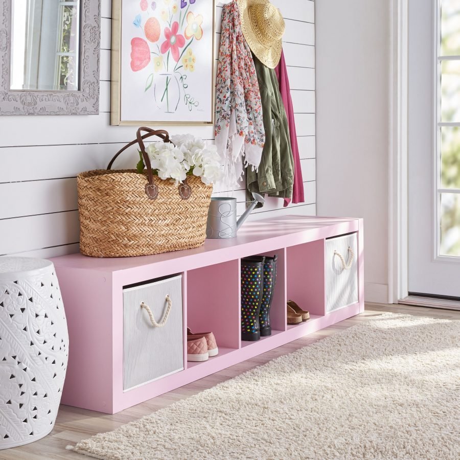 Rak Buku Kayu Minimalis Storage 2 Rak Buku Kayu Minimalis Storage - Gambar 2