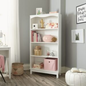 Rak Buku Minimalis Dinding Sauder Perpustakaan