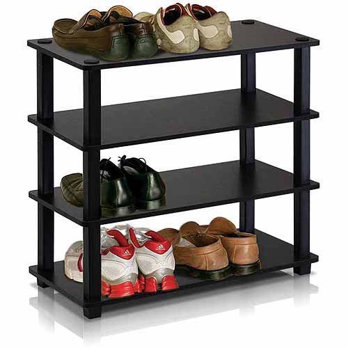 Rak Sepatu Kayu Minimalis Tube 1 Rak Sepatu Kayu Minimalis Tube