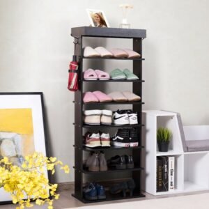 Rak Sepatu Kayu Unik Gymax Murah
