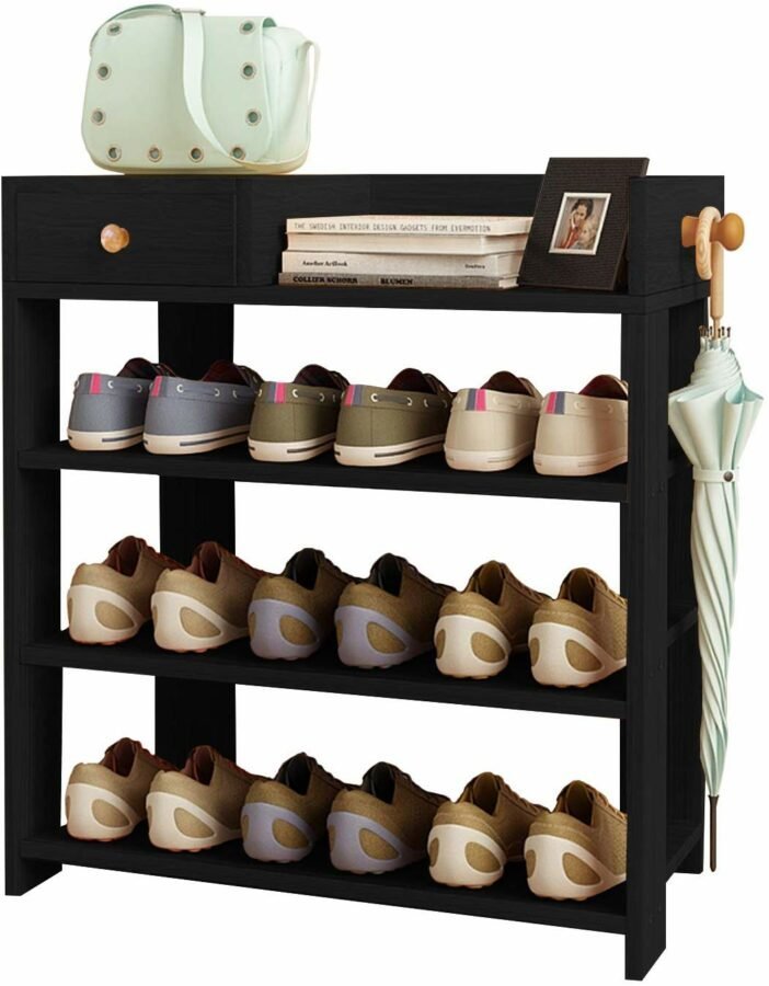 Rak Sepatu Modern Classic Sederhana 2 Rak Sepatu Modern Classic Sederhana - Gambar 2