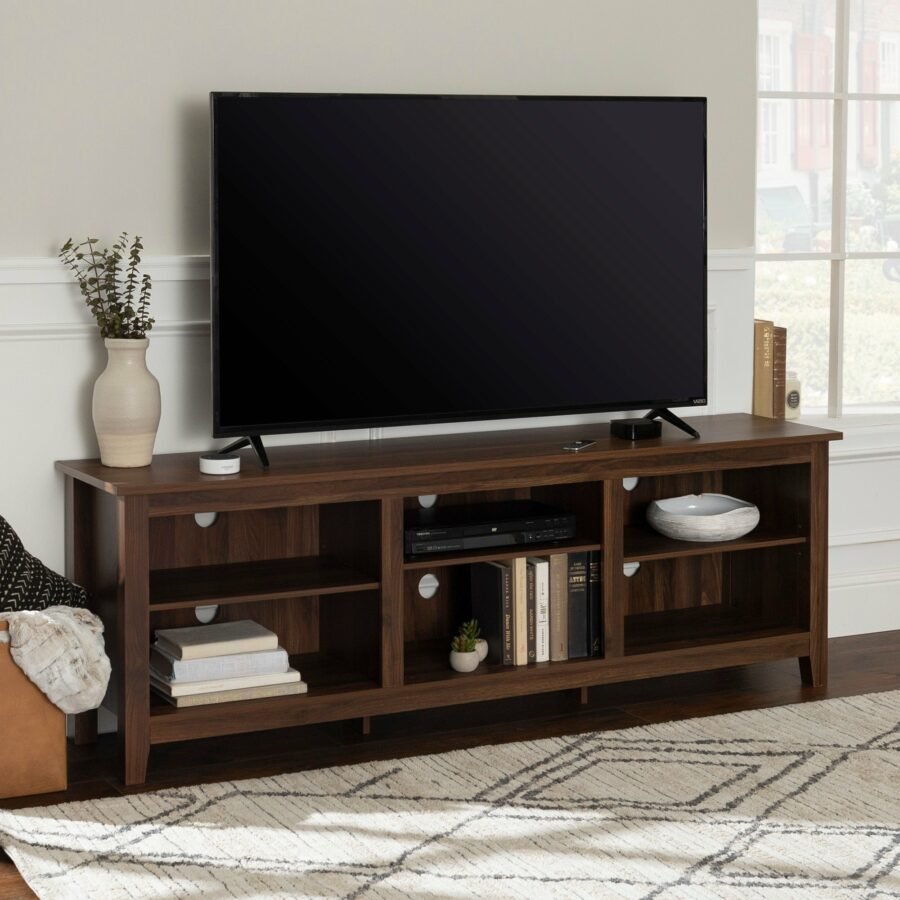 Rak TV Kayu Minimalis Shelv Kayu 1 Rak TV Kayu Minimalis Shelv Kayu