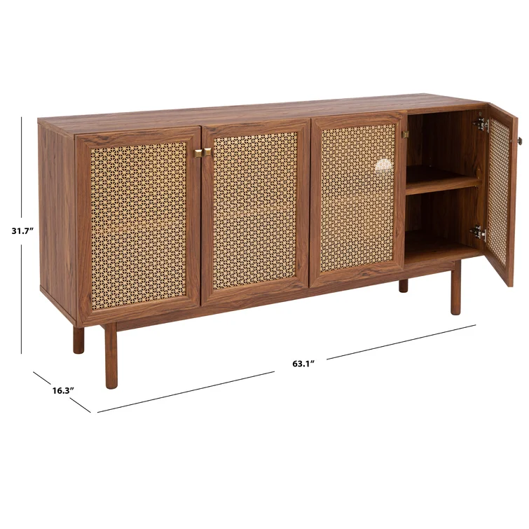 Rak TV Modern Kayu Jati Rotan 7 Rak TV Modern Kayu Jati Rotan - Gambar 7
