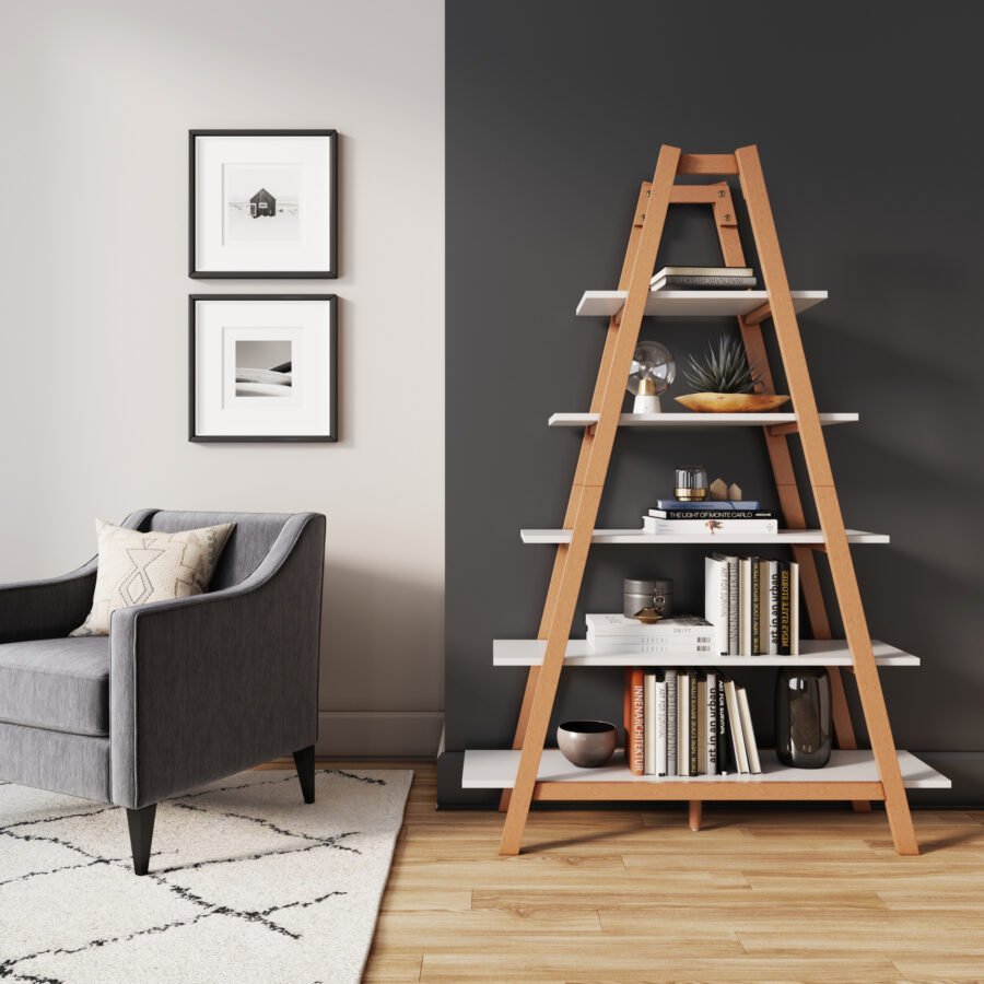 Rak Tempat Buku James 2 Rak Tempat Buku James - Gambar 2
