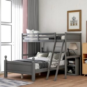 Ranjang Susun Loft Kayu