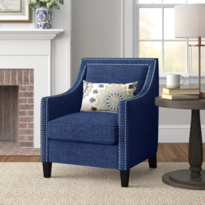 Sofa Damira Minimalis 1 Dudukan Biru