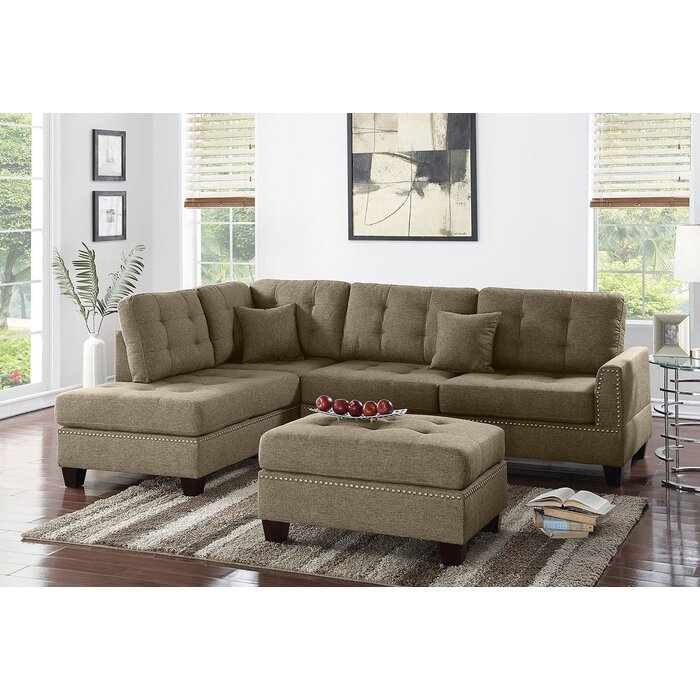 Sofa L Minimalis Modern Romulus 1 Sofa L Minimalis Modern Romulus