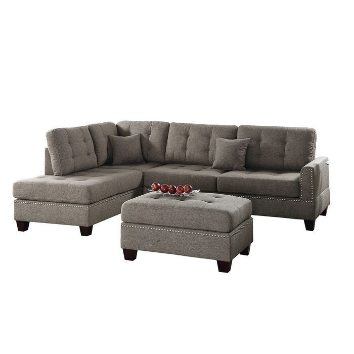 Sofa L Minimalis Modern Romulus 2 Sofa L Minimalis Modern Romulus - Gambar 2