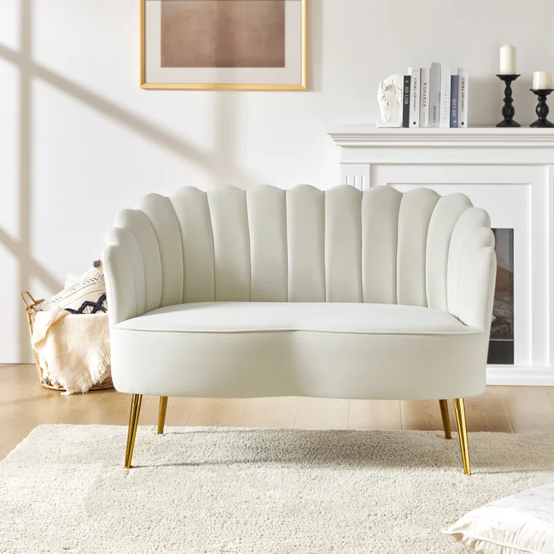 Sofa Minimalis Kerang 2 Seat Unik 2 Sofa Minimalis Kerang 2 Seat Unik - Gambar 2