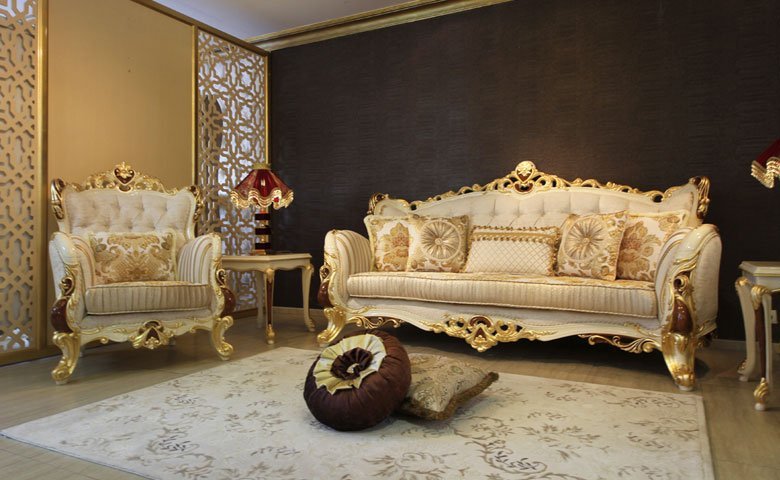 Sofa Modern Mewah Perla Ruang Tamu 2 Sofa Modern Mewah Perla Ruang Tamu - Gambar 2