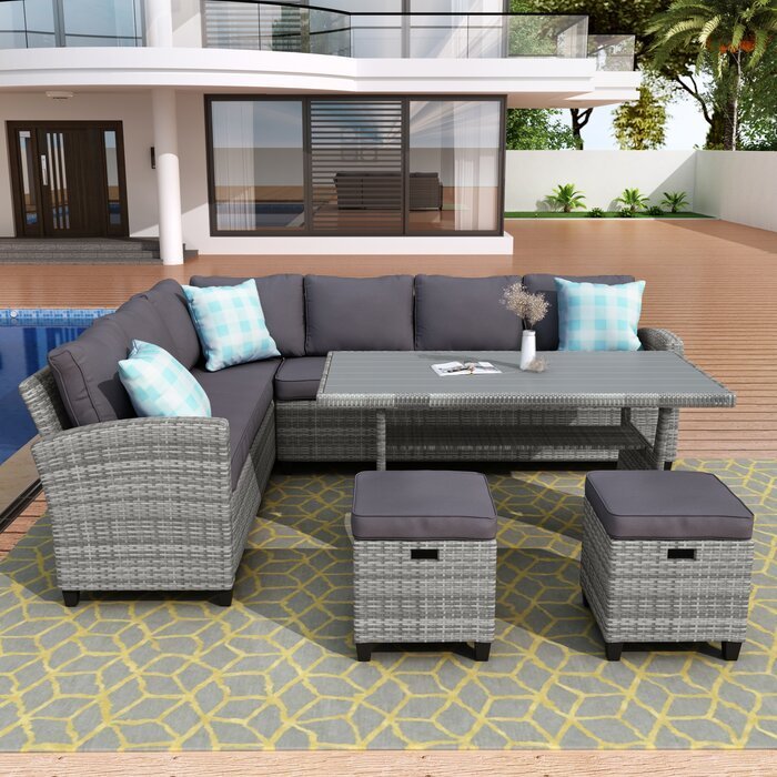 Sofa Rotan Asli Jeanbap 2 Sofa Rotan Asli Jeanbap - Gambar 2