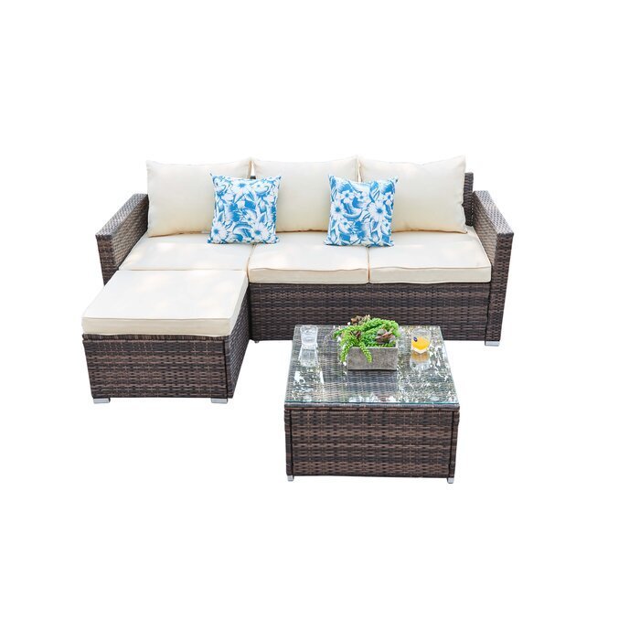 Sofa Rotan Sintetis Minimalis Don 2 Sofa Rotan Sintetis Minimalis Don - Gambar 2