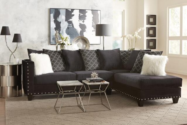 Sofa Sudut L Minimalis Cloutier Mewah 3 Sofa Sudut L Minimalis Cloutier Mewah - Gambar 3