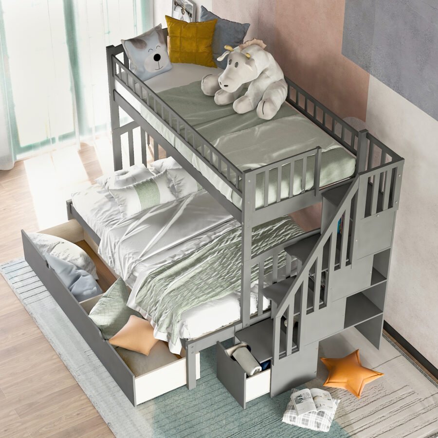 Tempat Tidur 2 Tingkat Lylia 3 Tempat Tidur 2 Tingkat Lylia - Gambar 3