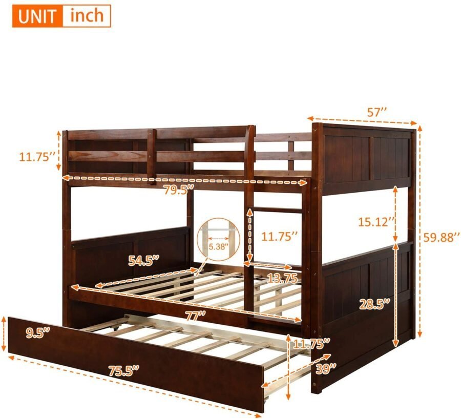 Tempat Tidur Anak Bertingkat Churanty 3 Tempat Tidur Anak Bertingkat Churanty - Gambar 3