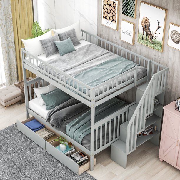 Tempat Tidur Anak Bertingkat Euroco 2 Tempat Tidur Anak Bertingkat Euroco - Gambar 2