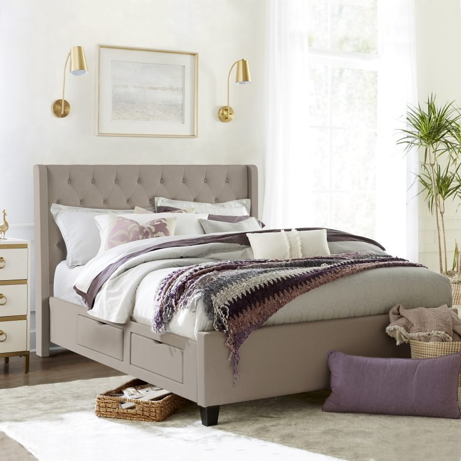 Tempat Tidur Kayu Jati Reed 1 Tempat Tidur Kayu Jati Reed