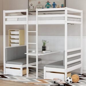 Tempat Tidur Tingkat Kayu Myabi