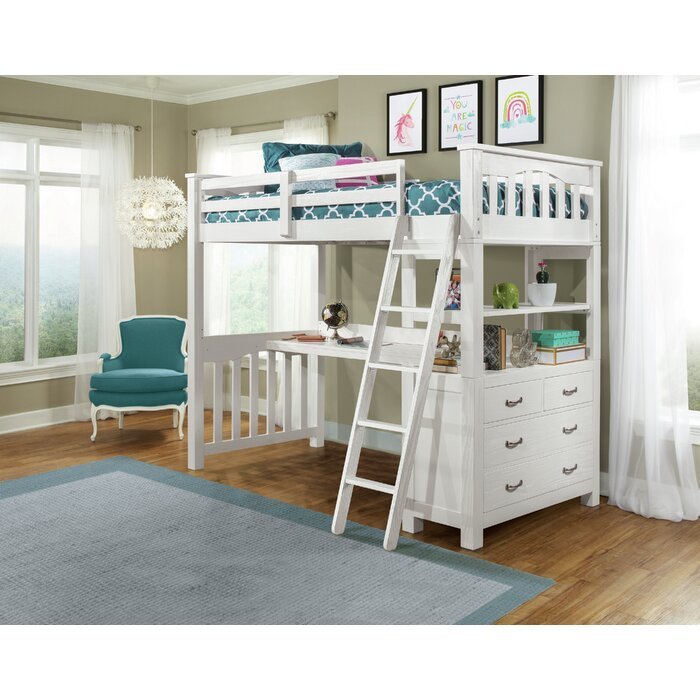 Tempat Tidur Tingkat Minimalis Loft 1 Tempat Tidur Tingkat Minimalis Loft