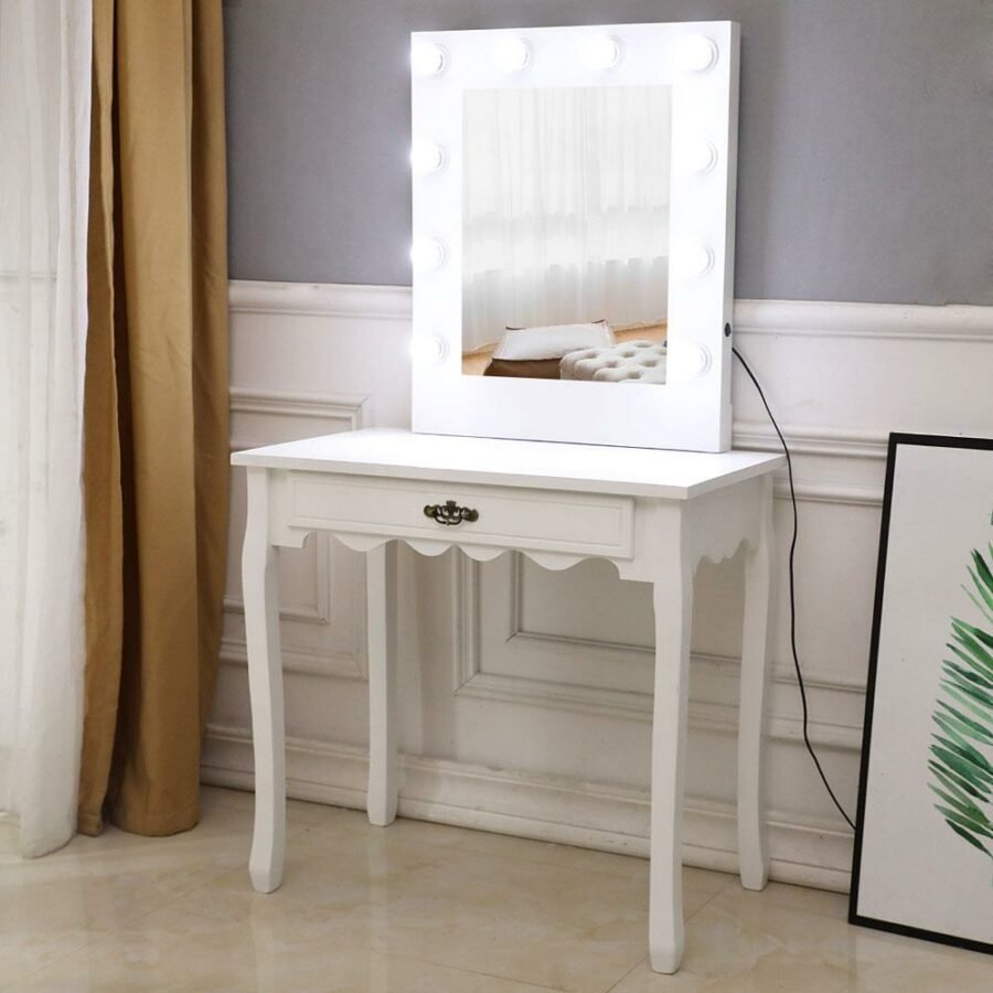 Tolet Minimalis Putih Ktaxon Make Up 1 Tolet Minimalis Putih Ktaxon Make Up